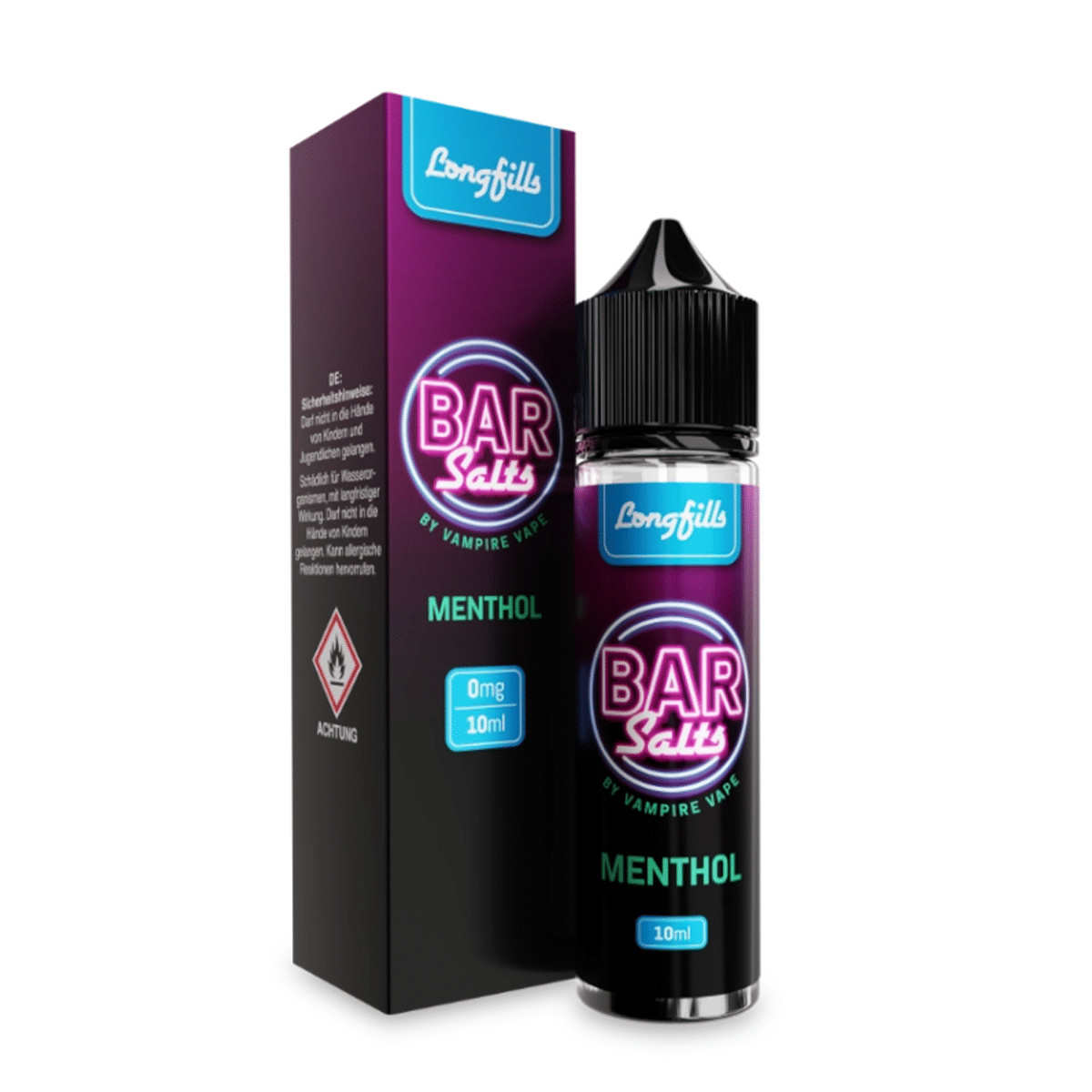 Vampire Vape Bar Salts Longfill Menthol3 | Vapebazar Bar Salts Longfills - Menthol 10Ml