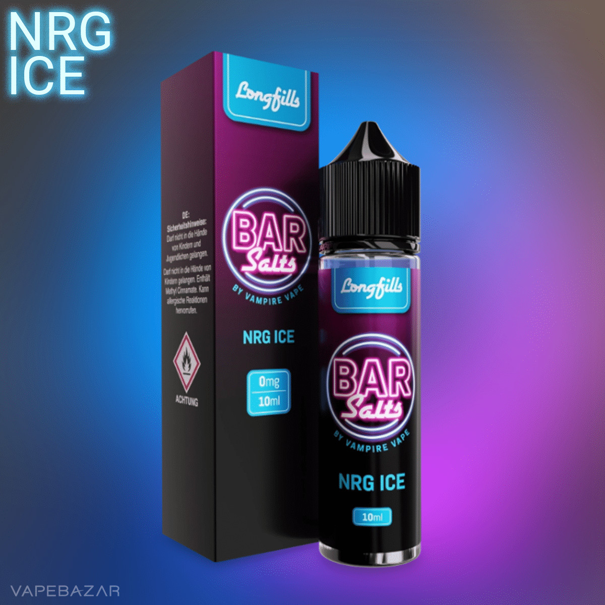 Vampire Vape Bar Salts Longfill NRG Ice2 1 | Vapebazar Bar Salts Longfills - Nrg Ice 10Ml