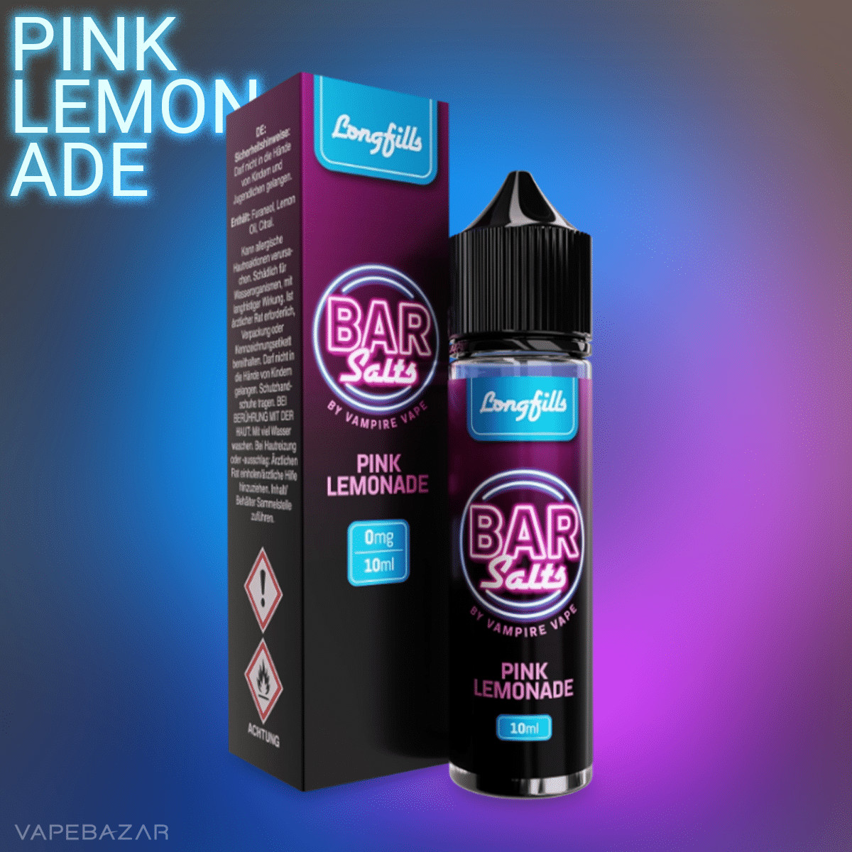 Vampire Vape Bar Salts Longfill Pink Lemonade2 1 | Vapebazar Bar Salts Longfills - Pink Lemonade 10Ml