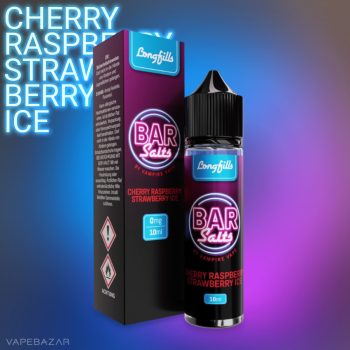 Bar Salts Longfills - Cherry Raspberry Strawberry Ice 10ml