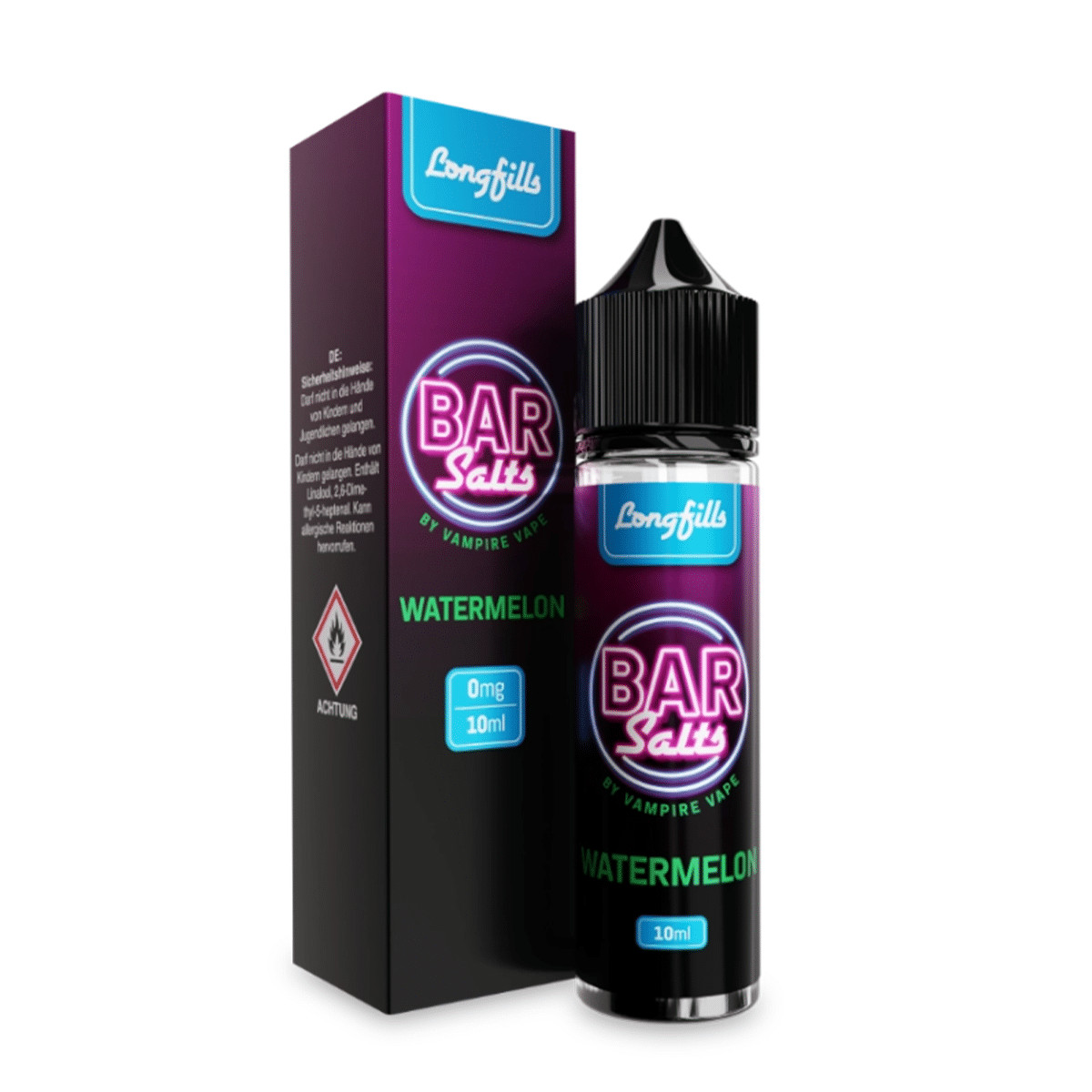 Vampire Vape Bar Salts Longfill Watermelon3 | Vapebazar Bar Salts Longfills - Watermelon 10Ml