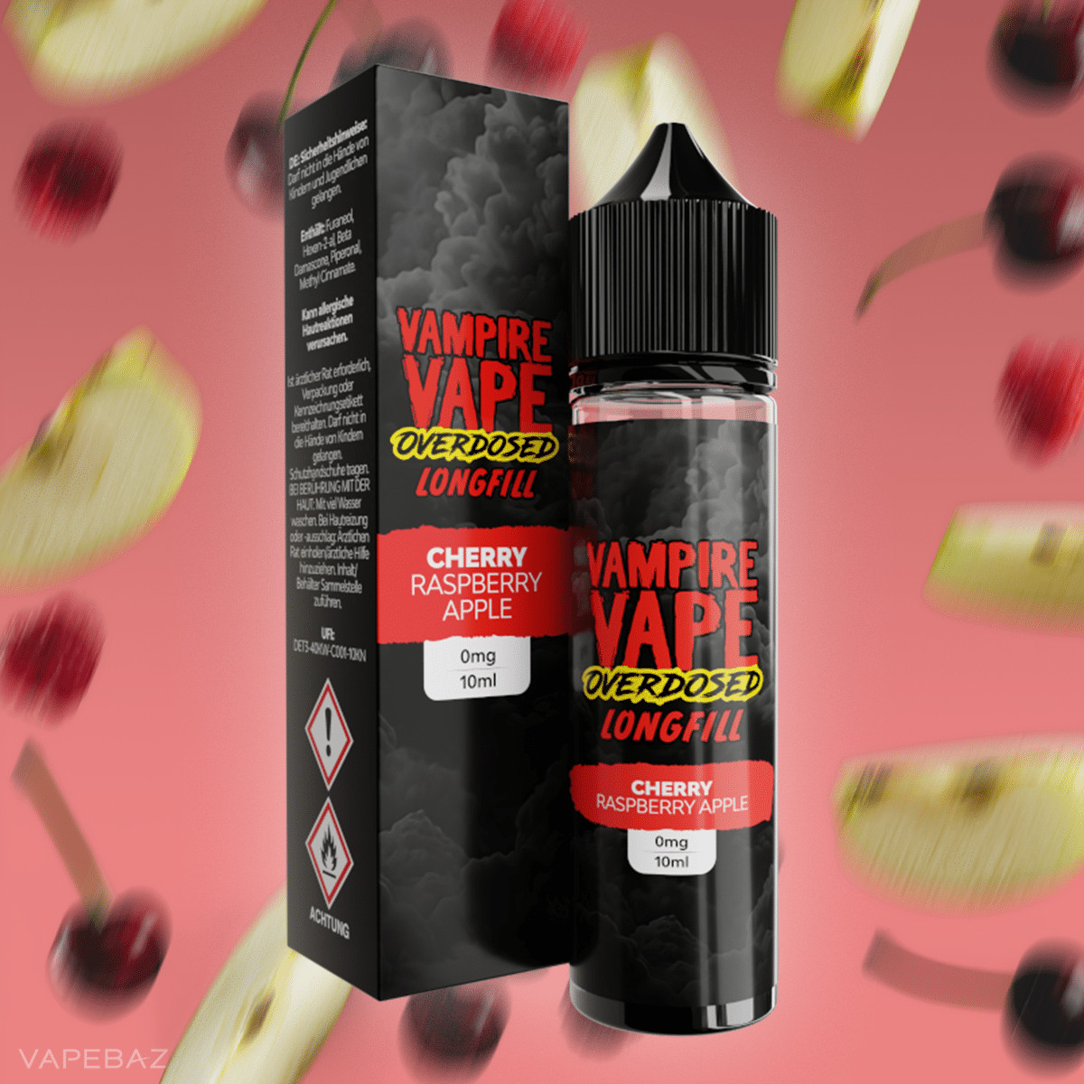 Vampire Vape Overdosed Cherry Raspberry Apple 2 | Vapebazar Vampire Vape Overdosed -Cherry Raspberry Apple-2