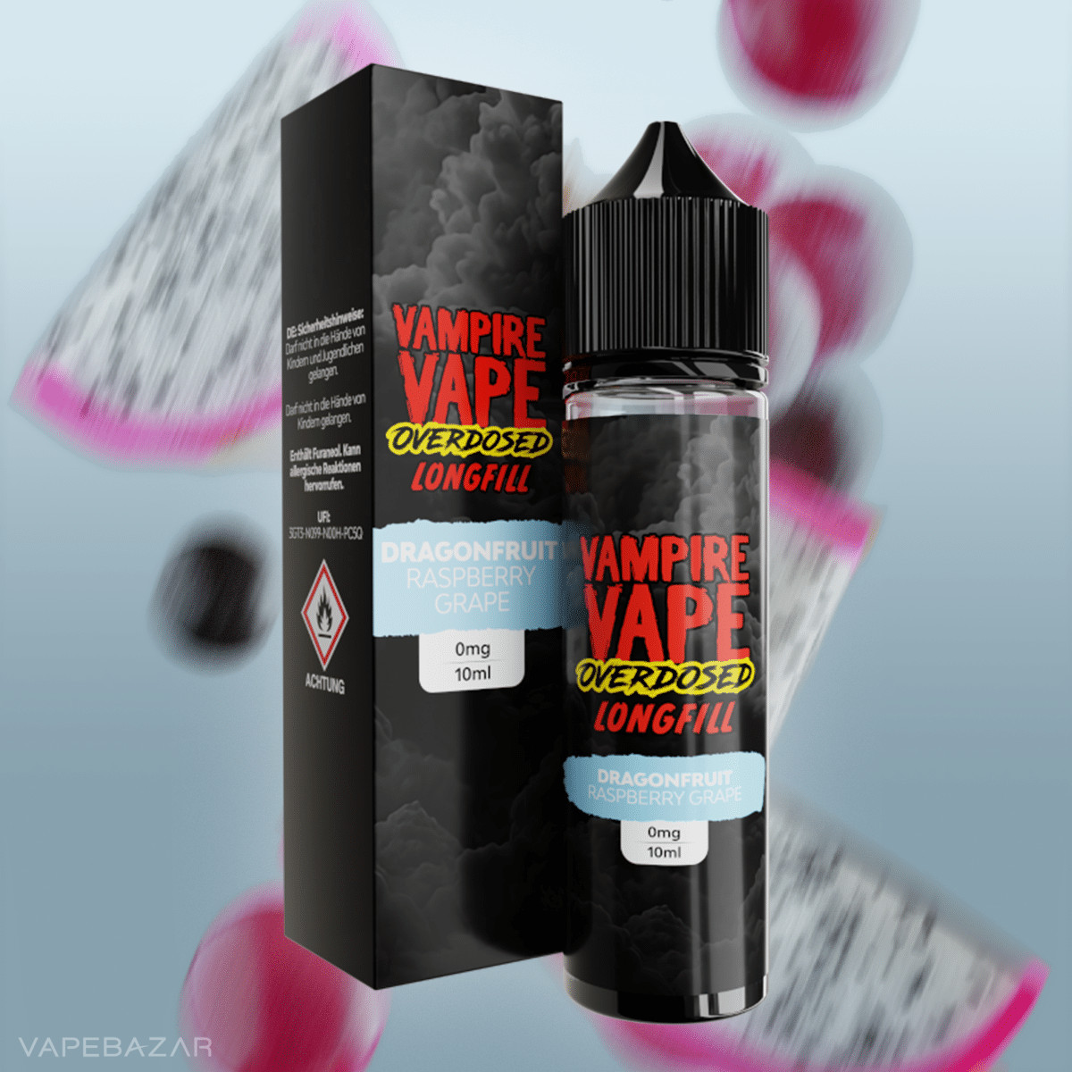 Vampire Vape Overdosed Dragonfruit Raspberry Grape 2 | Vapebazar Vampire Vape Overdosed - Dragonfruit Raspberry Grape-2