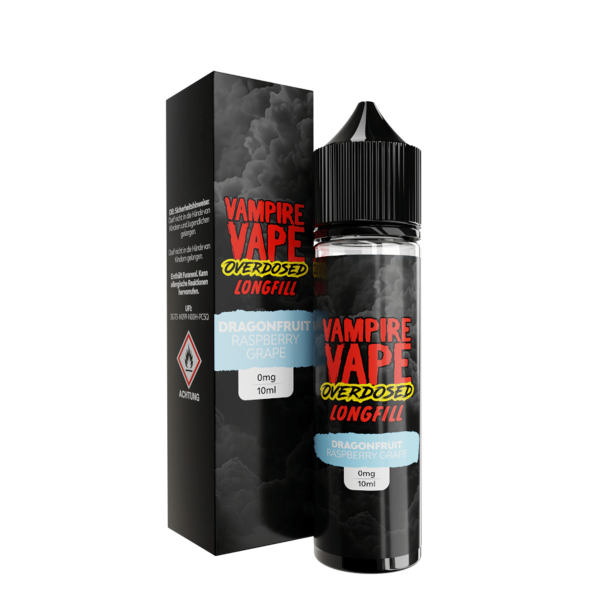Vampire Vape Overdosed Dragonfruit Raspberry Grape | Vapebazar Vampire Vape Overdosed Longfill - Blueberry Raspberry Strawberry 10Ml