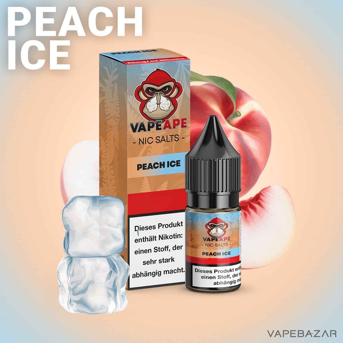 VapeApe Peach ice | Vapebazar Vapeape - Peach Ice