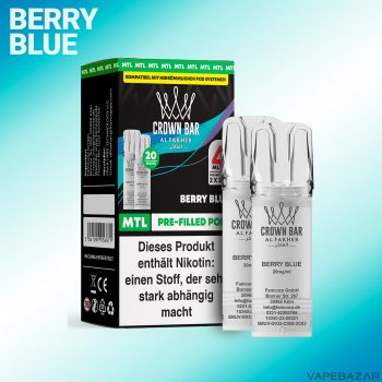 Al Fakher Pods Crown Bar 600 Pods - Berry Blue-1