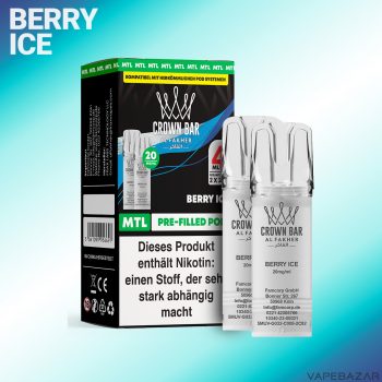 Al Fakher Pods Crown Bar 600 Pods - Berry Ice-1