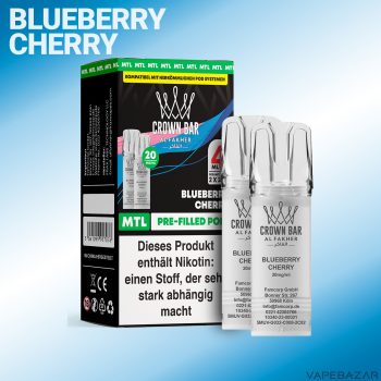 Al Fakher Pods Crown Bar 600 Pods - Blueberry Cherry-1