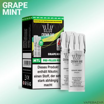 Al Fakher Pods Crown Bar 600 Pods - Grape Mint-1