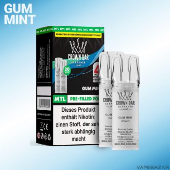 Al Fakher Pods Crown Bar 600 Pods - Gum Mint-1