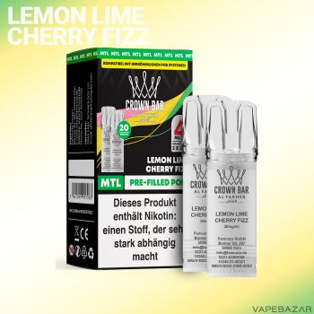 Al Fakher Pods Crown Bar 600 Pods - Lemon Lime Cherry Fizz-1