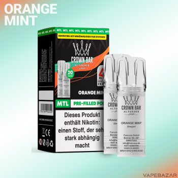 Al Fakher Pods Crown Bar 600 Pods - Orange Mint-1