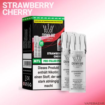 Al Fakher Pods Crown Bar 600 Pods - Strawberry Cherry-1