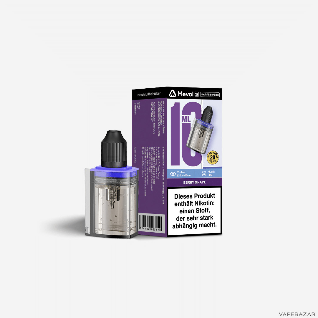 Berry Grape Unit | Vapebazar Mevol S 10K Pod - Berry Grape