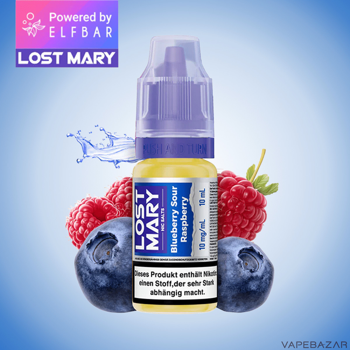 Elfbar Lost Mary NicSalt Blueberry Sour Raspberry 1 | Vapebazar Elfbar Lost Mary Nicsalt - Blueberry Sour Raspberry-1
