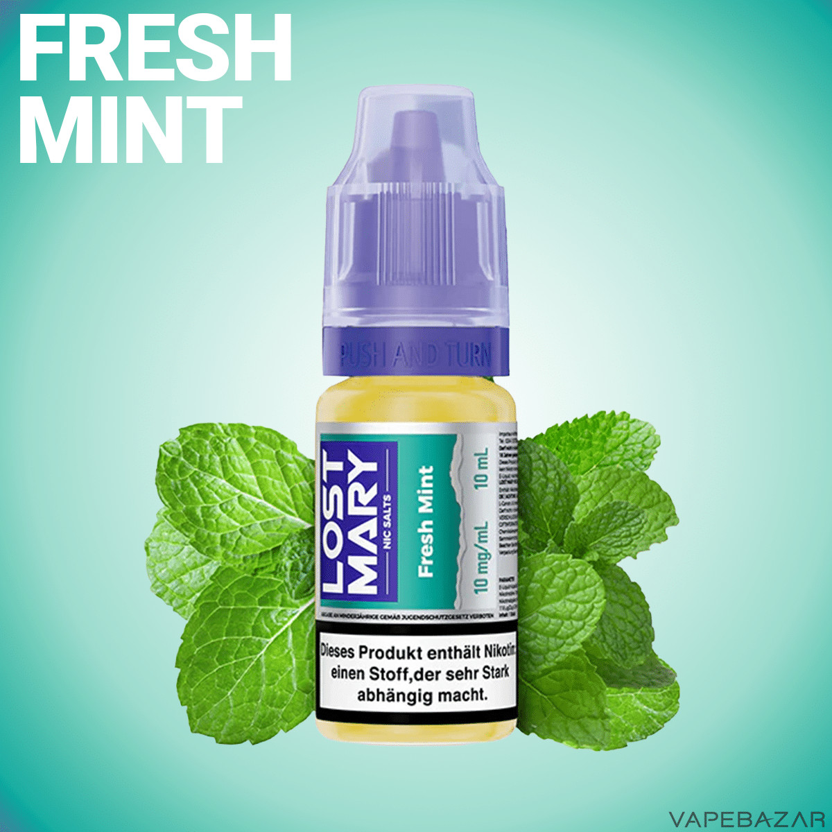 Elfbar Lost Mary NicSalt Fresh Mint | Vapebazar Lost Mary Nicsalt - Fresh Mint