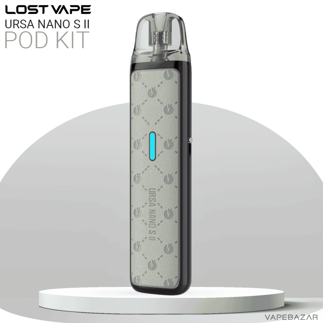 Lost Vape Ursa Nano S II Pod Kit Grey Neverfall | Vapebazar Lost Vape Ursa Nano S Ii Pod Kit - Grey Neverfall