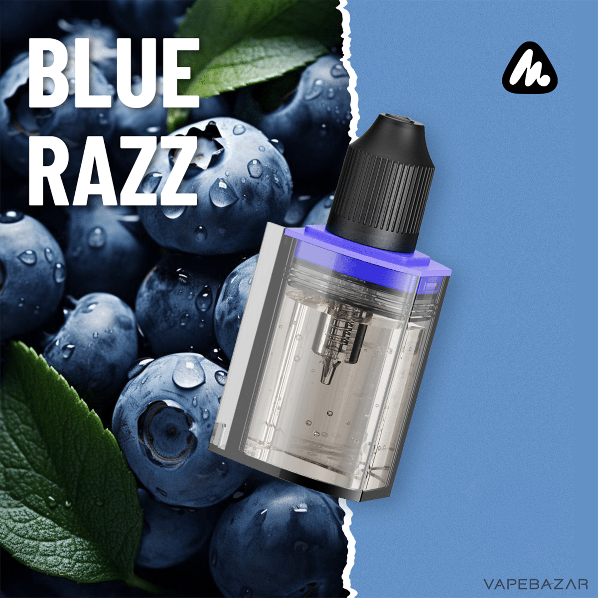 Mevol S Pods Blue Razz | Vapebazar Mevol S 10K Pods - Blue Razz