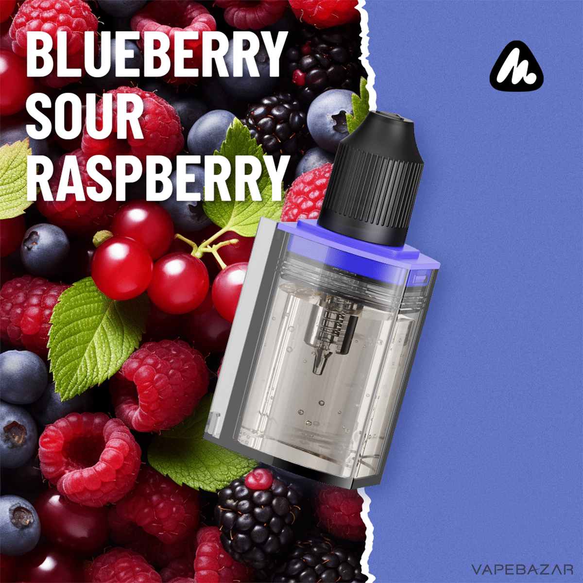 Mevol S Pods Blueberry Sour Raspberry | Vapebazar Mevol S Pods - Blueberry Sour Raspberry