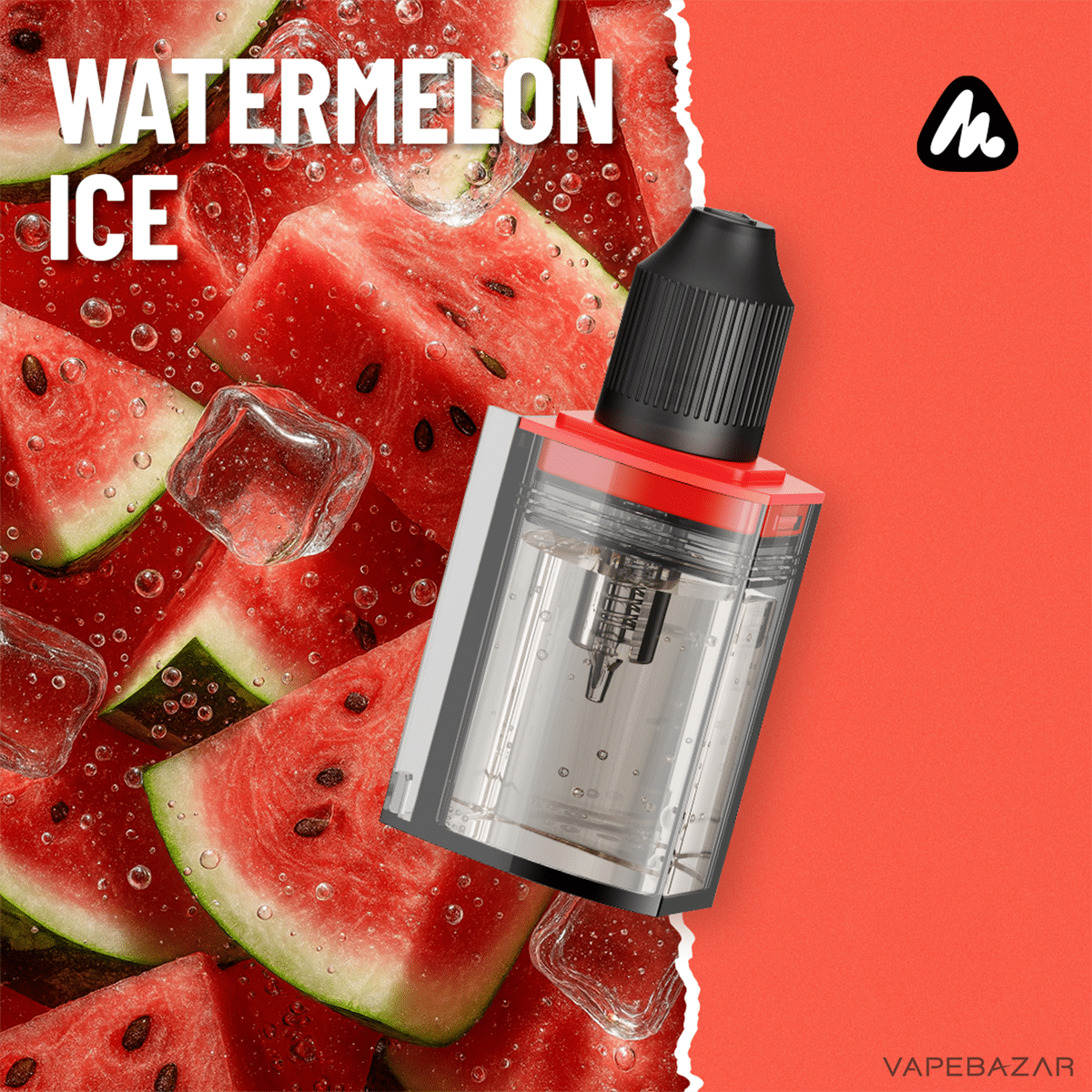 Mevol S Pods Watermelon Ice | Vapebazar Mevol S 10K Pods- Watermelon Ice