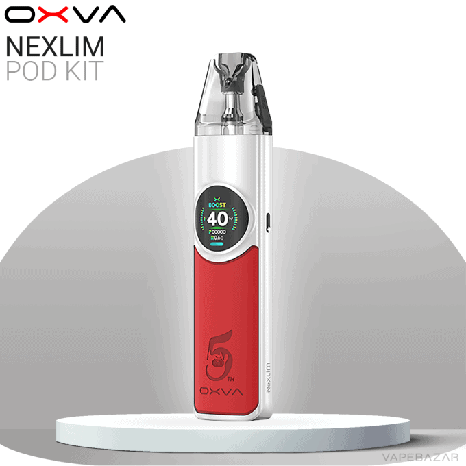 OXVA NeXlim Pod Kit - Glory Red | VAPEBAZAR