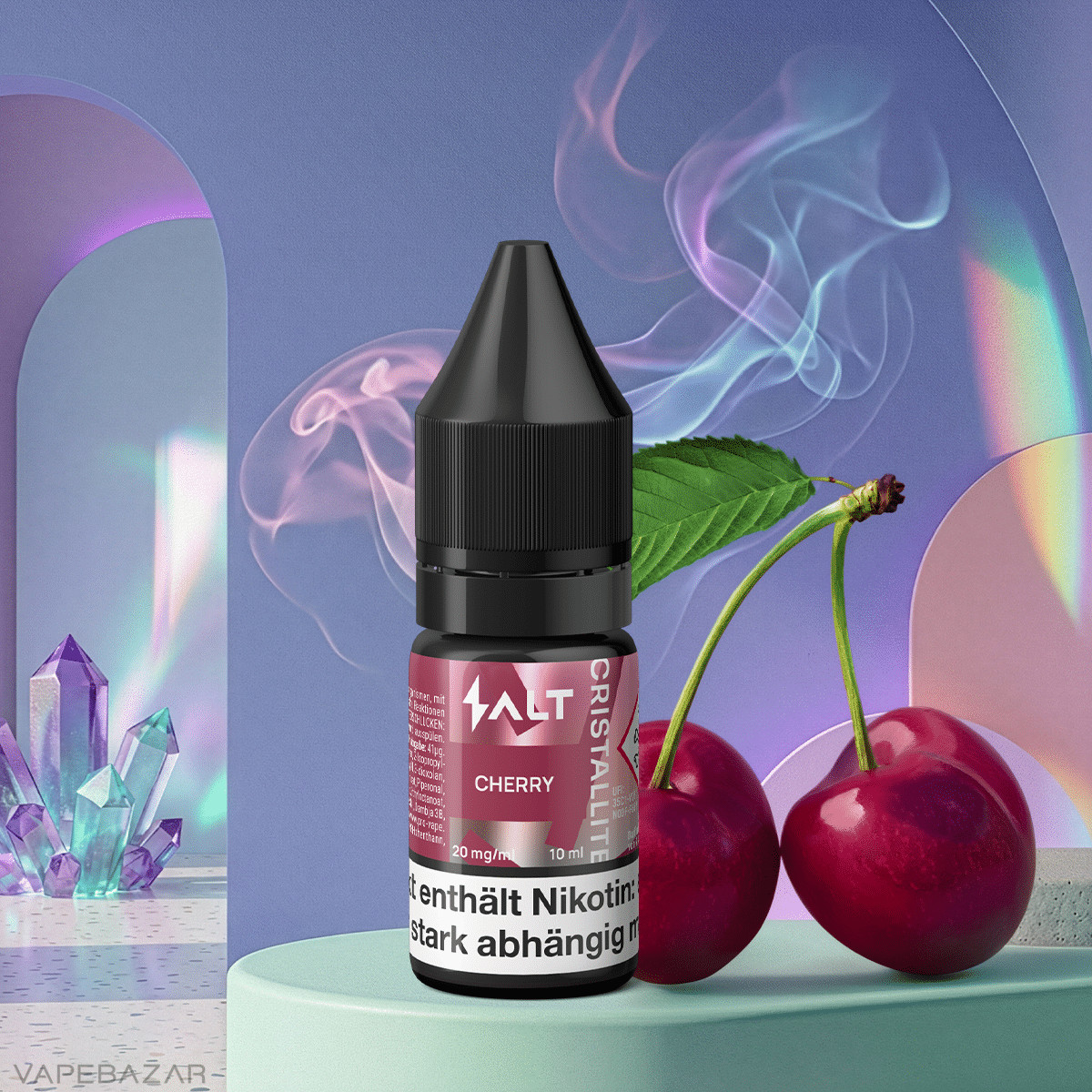 Salt Cristallite Liquid Cherry 2 | Vapebazar Salt Cristallite Liquid - Cherry-2