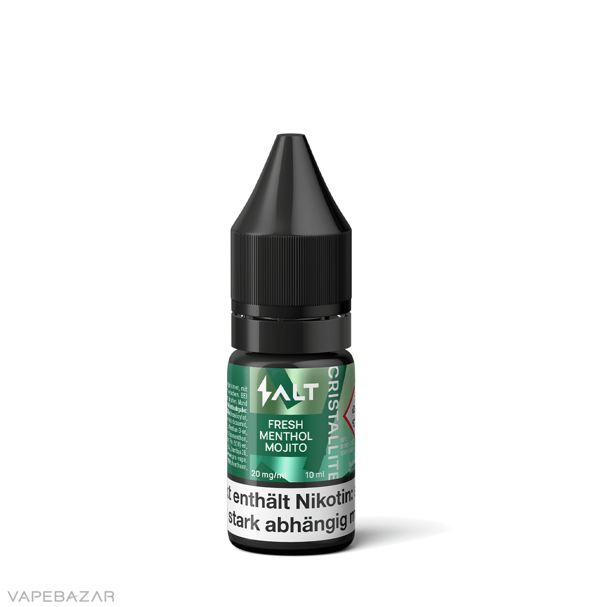 Salt Cristallite Liquid Fresh Menthol Mojito | Vapebazar Salt Cristallite Liquid - Fresh Menthol Mojito – Bild 3