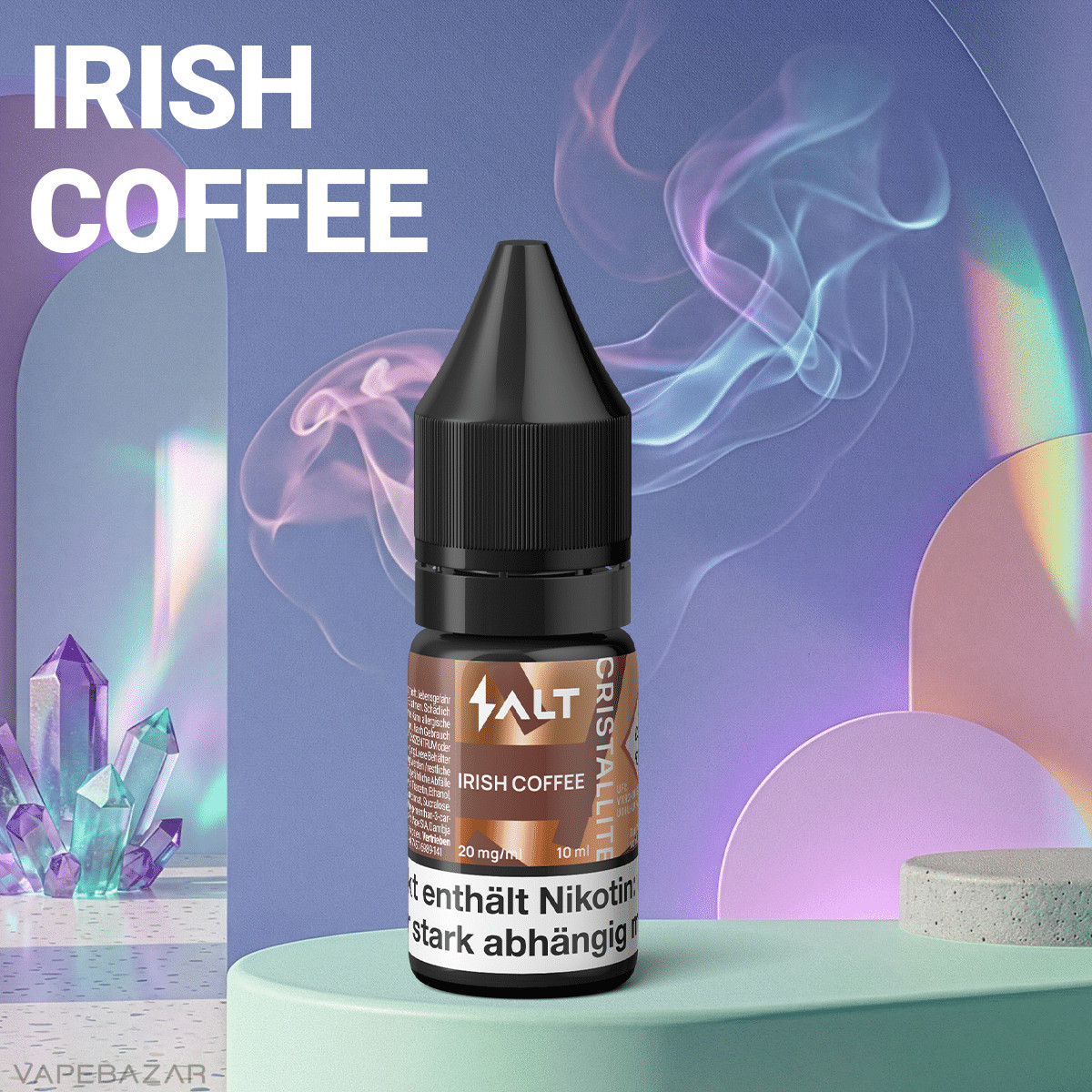 Salt Cristallite Liquid Irish Coffee 1 | Vapebazar Salt Cristallite Liquid - Irish Coffee