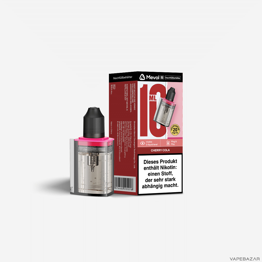cherry cola Unit | Vapebazar Mevol S 10K Pod -Cherry Cola – Bild 2