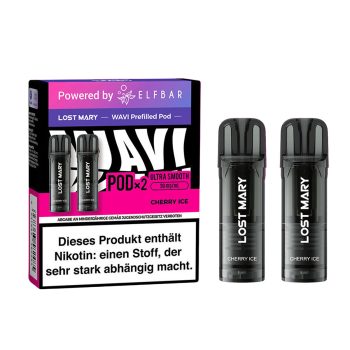 Elfbar Lost Mary WAVI - Prefilled Pod - Cherry Ice