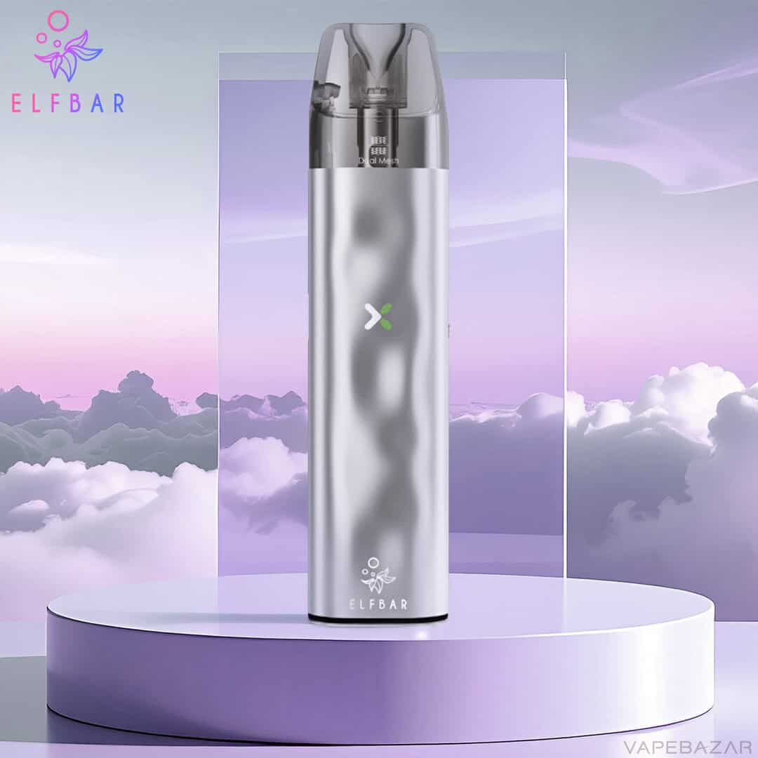 Elfbar Elfx Mini Silver | Vapebazar Elfbar Elfx Mini - Silver