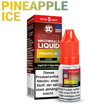 SC Red Line Nikotinsalz Liquid - Pineapple Ice-1