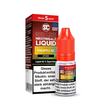 SC Red Line Nikotinsalz Liquid - Pineapple Ice-1