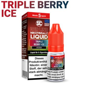 SC Red Line Nikotinsalz Liquid - Triple Berry Ice-1