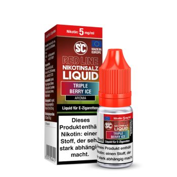 SC Red Line Nikotinsalz Liquid - Triple Berry Ice-1