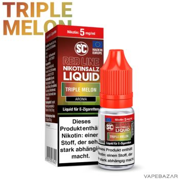 SC Red Line Nikotinsalz Liquid - Triple Melon-1