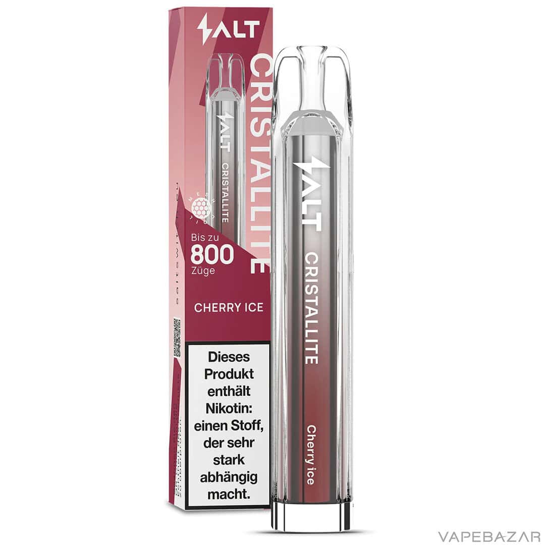 Salt Cristallite Cherry Ice 3 1 | Vapebazar Salt Cristallite - Cherry Ice