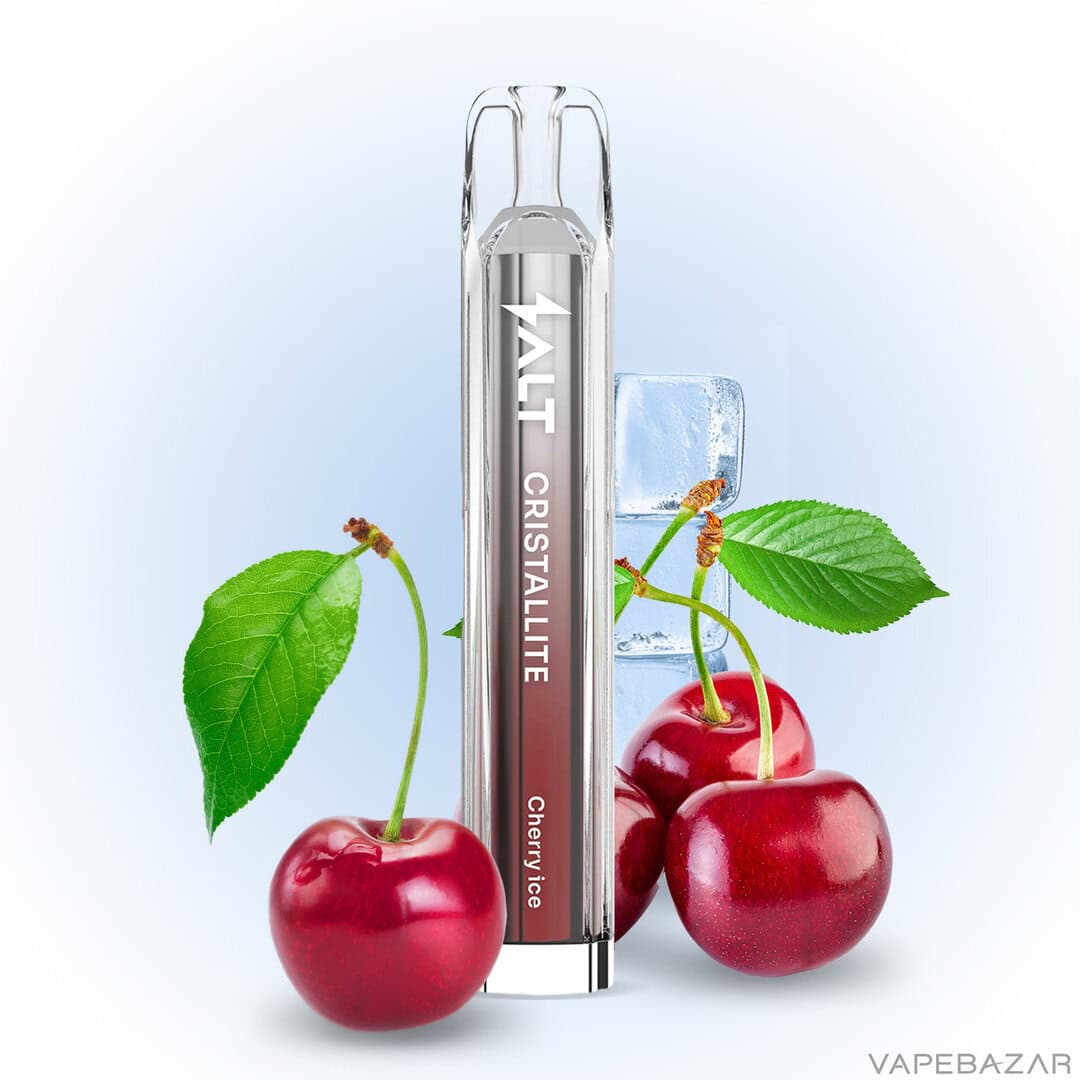 Salt Cristallite Cherry Ice | Vapebazar Salt Cristallite - Cherry Ice