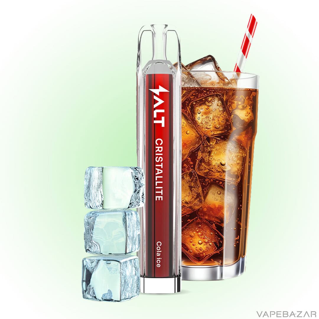 Salt Cristallite Cola Ice | Vapebazar Salt Cristallite - Cola Ice