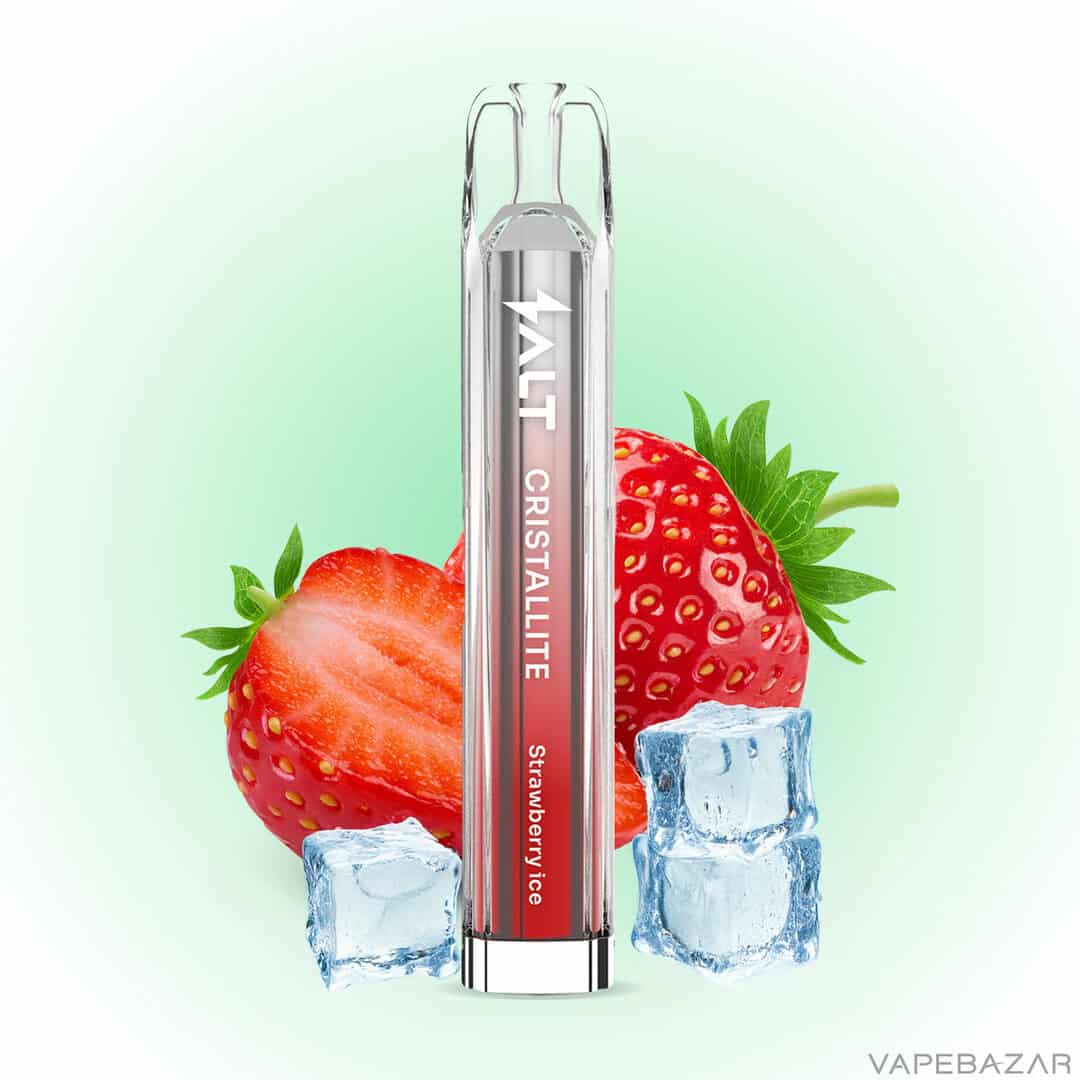 Salt Cristallite Strawberry Ice | Vapebazar Salt Cristallite - Strawberry Ice