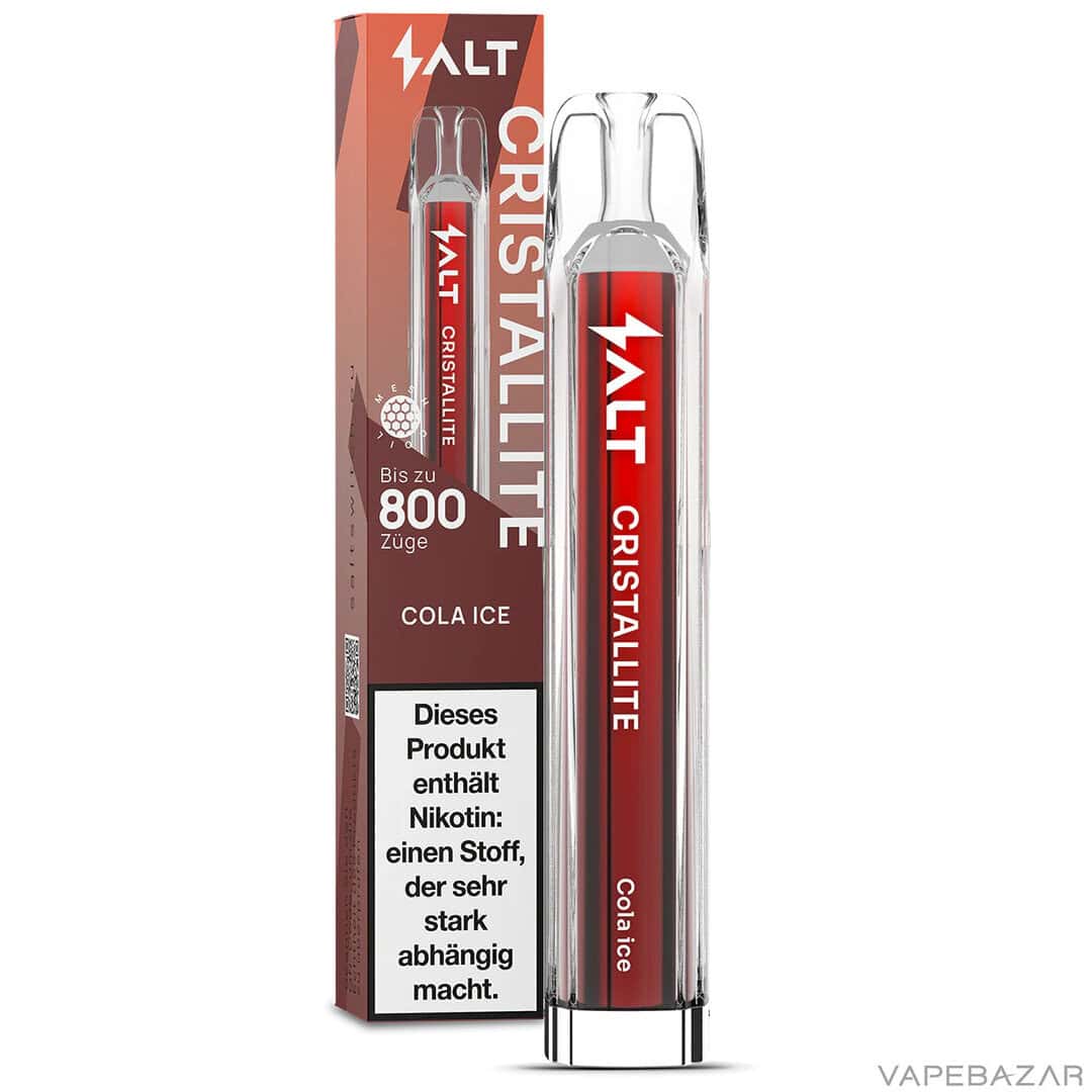 Salt Crsitallite Cola Ice 3 | Vapebazar Salt Cristallite - Cola Ice – Bild 3