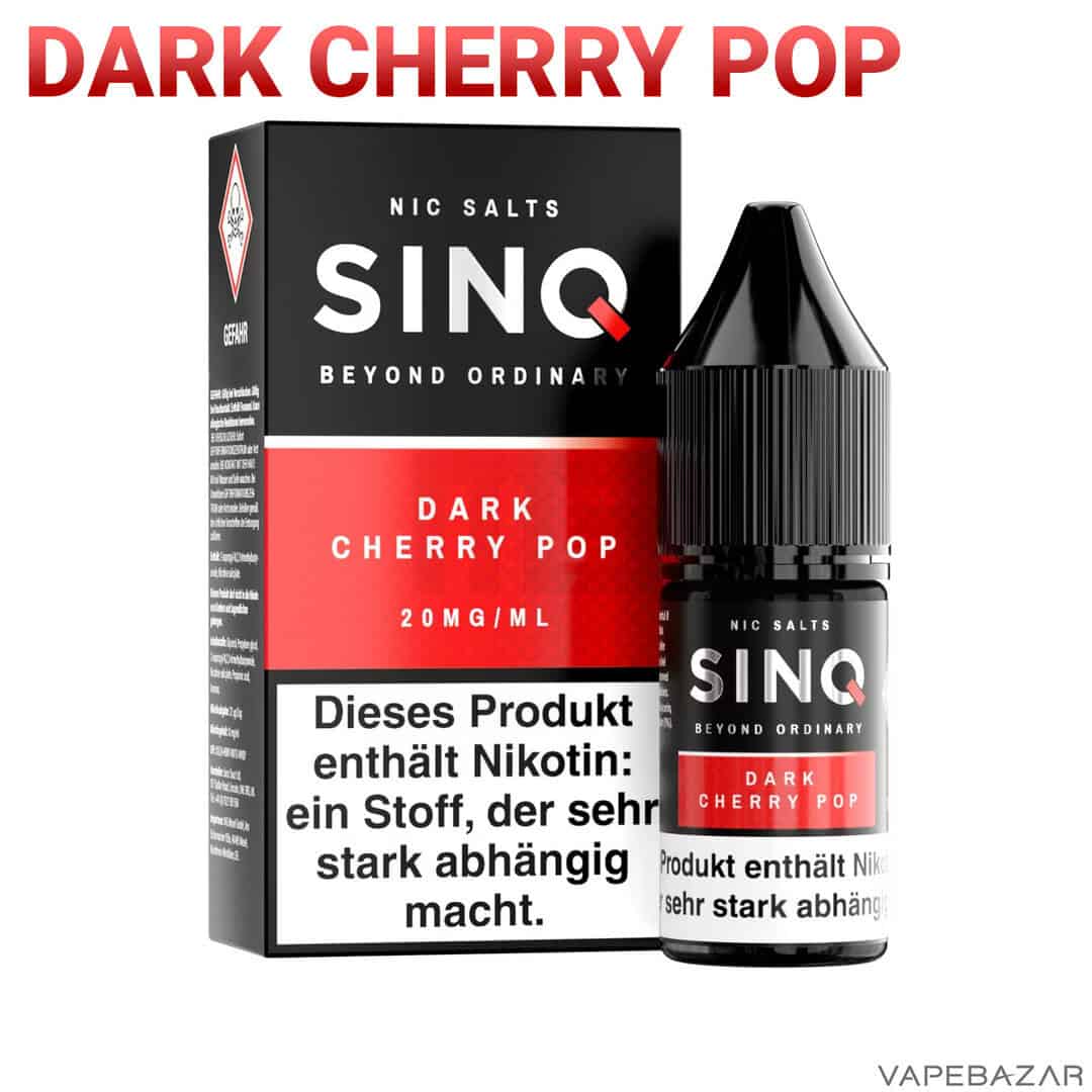 Sinq Liquid Dark Cherry Pop 2 | Vapebazar Sinq Nic Salt - Arizona Bloom