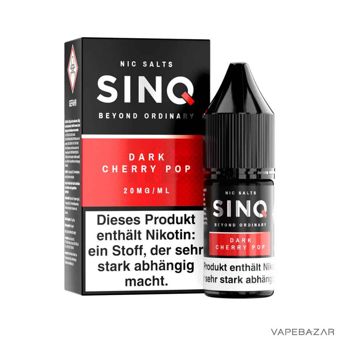 Sinq Liquid Dark Cherry Pop 3 | Vapebazar Sinq Nic Salt - Arizona Bloom