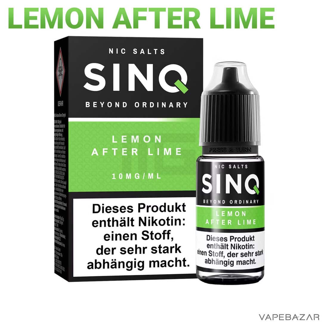 Sinq Liquid Lemon after Lime 2 | Vapebazar Sinq Nic Salt - Arizona Bloom
