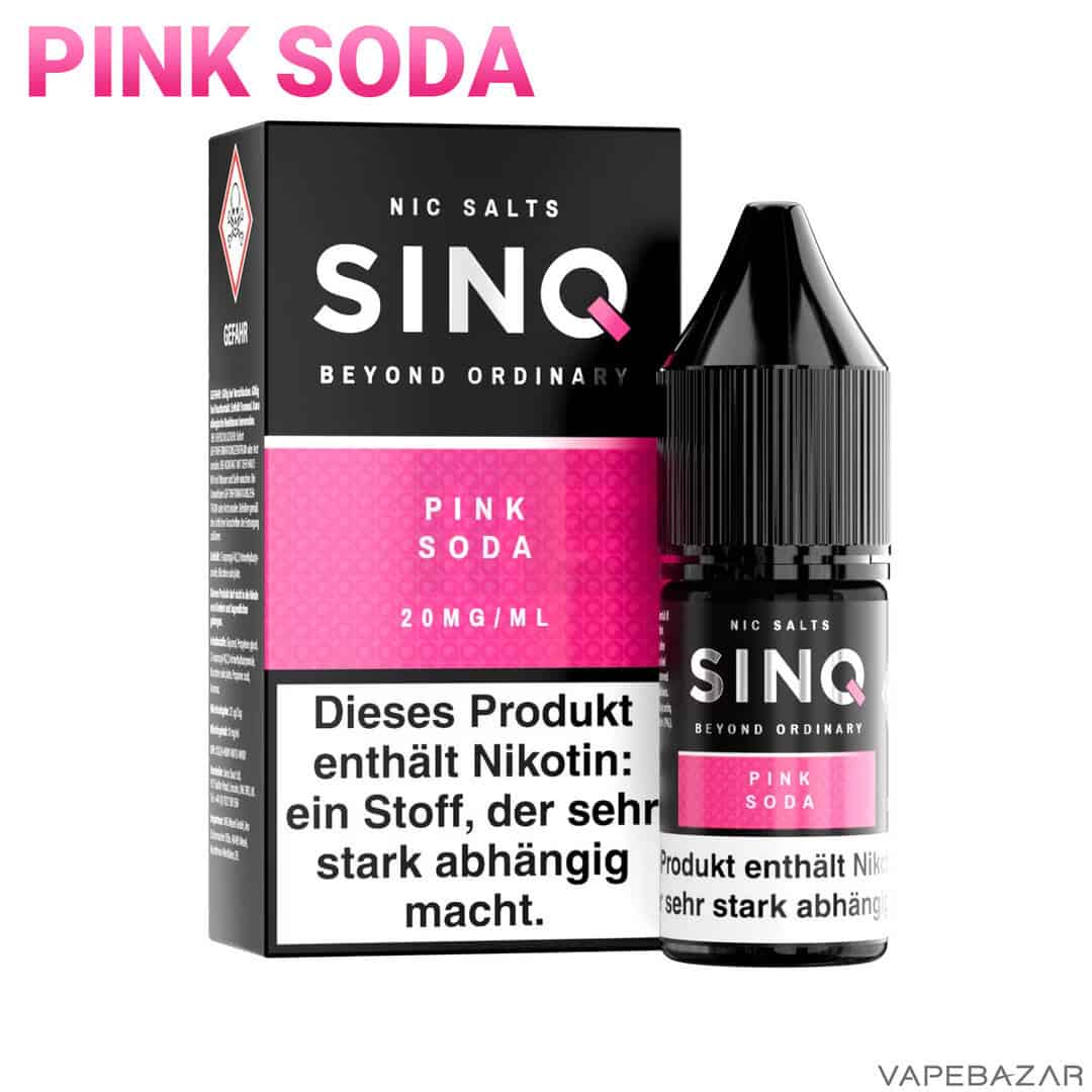 Sinq Liquid Pink Soda 2 | Vapebazar Sinq Nic Salt - Arizona Bloom