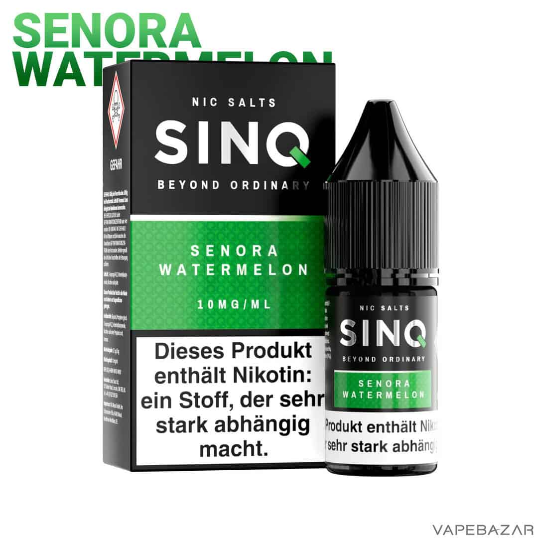Sinq Liquid Senora Watermelon 2 | Vapebazar Sinq Nic Salt - Arizona Bloom