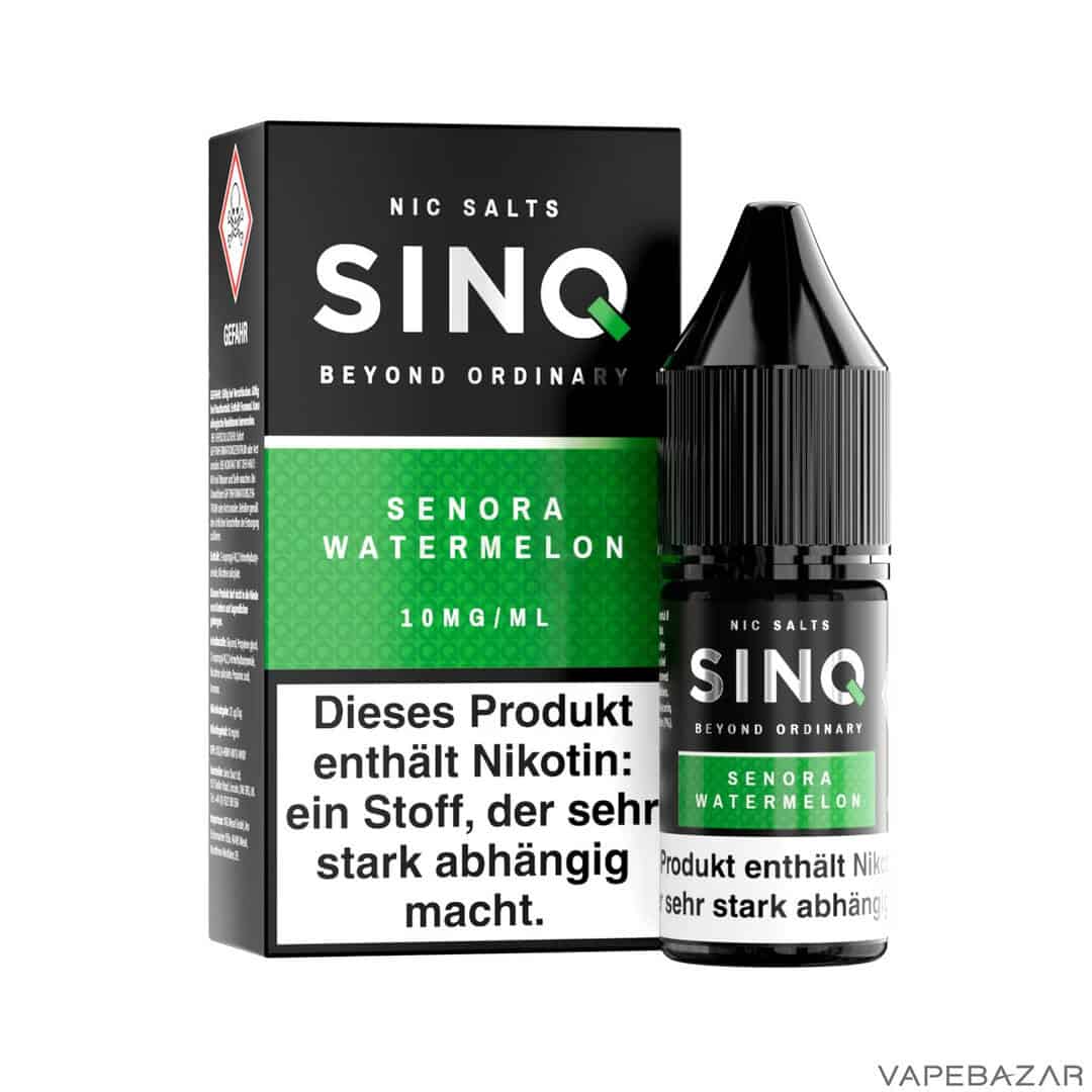 Sinq Liquid Senora Watermelon 3 | Vapebazar Sinq Nic Salt - Arizona Bloom