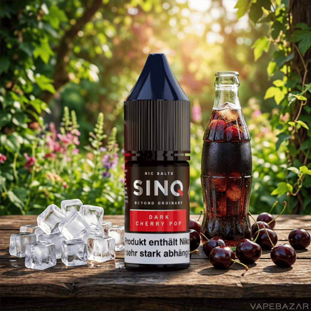 Sinq Nic Salts Dark Cherry Pop | Vapebazar Sinq Nic Salts - Dark Cherry Pop