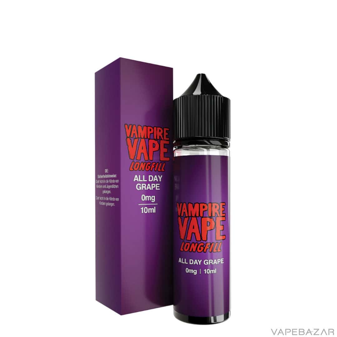 Vampire Vape Longfill All Day Grape 3 | Vapebazar Vampire Vape Longfill - All Day Grape 10Ml