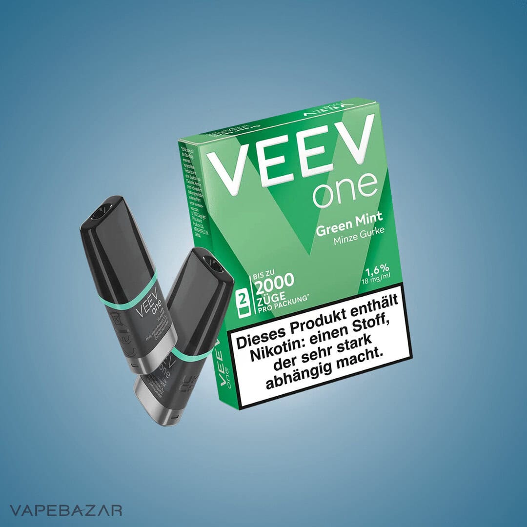 Veev One Green Mint 2 | Vapebazar Veev One Pods - Green Mint (2Er Pack)